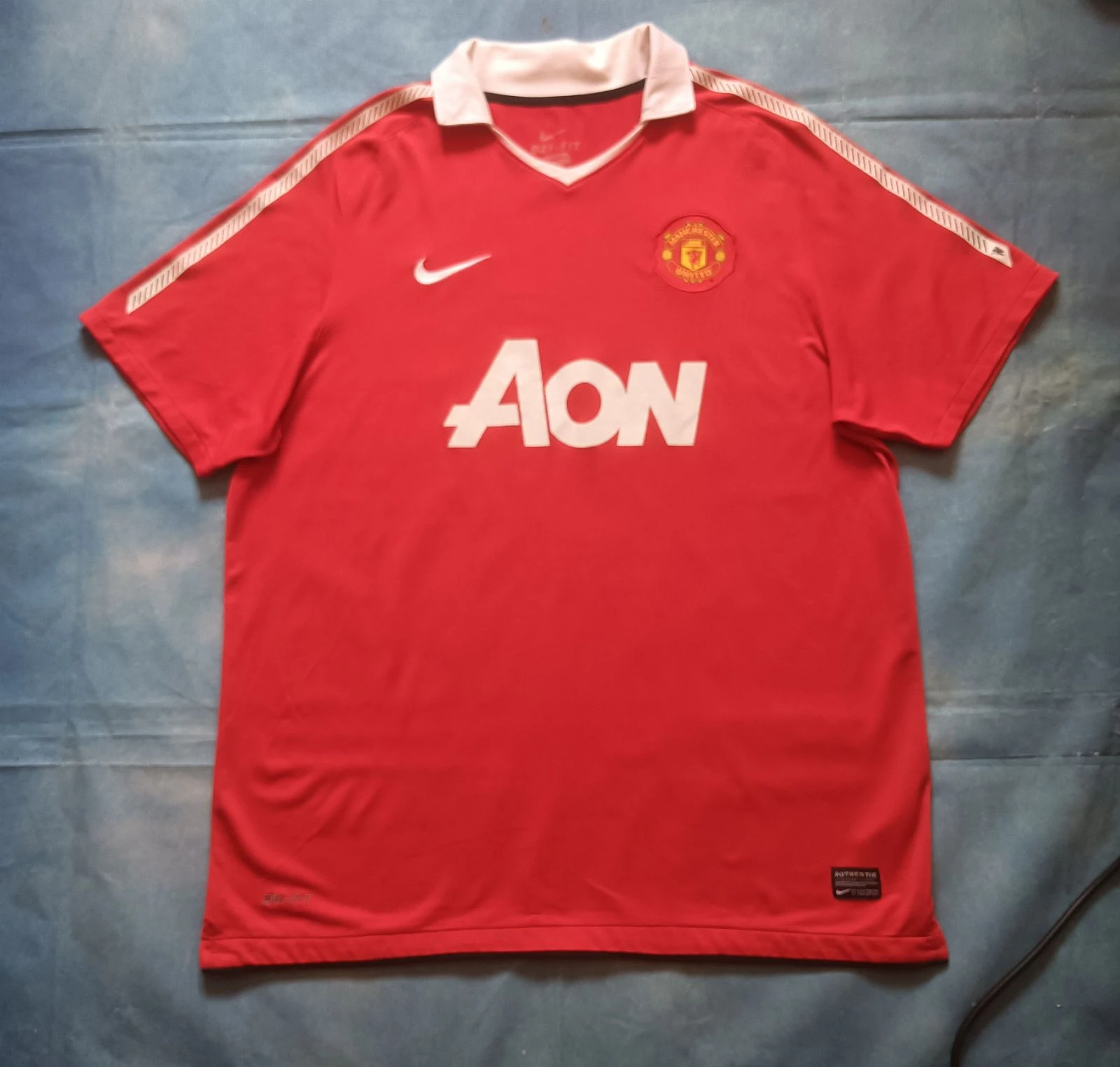 Manchester United Shirt Home 2010/2011 Size XL Nike Vintahe Retrosport streetwear